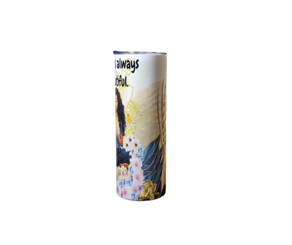 Peace is beautiful Stainless Steel 20oz Tumbler